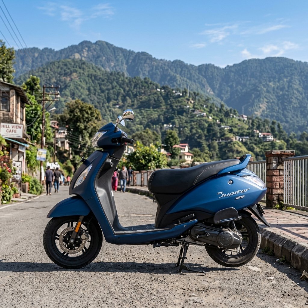 TVS Jupiter rental scooty